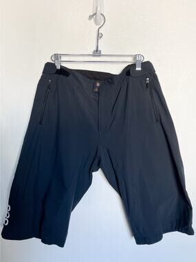 POC Short Mens Large Active Performance Black Essentials Enduro Biking Shorts